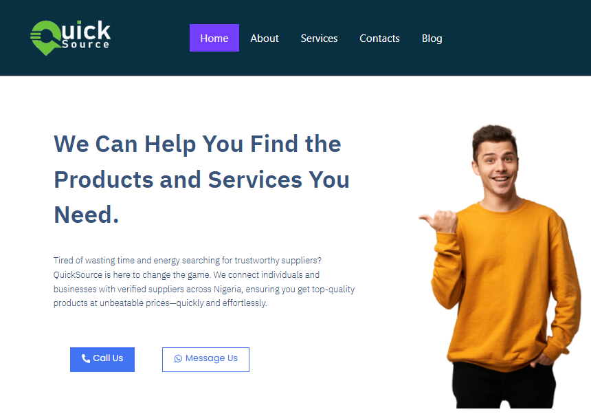 QuickSource platform Image
